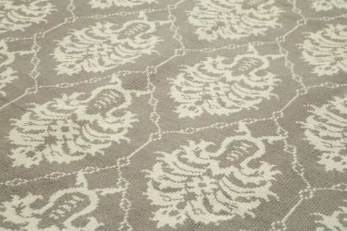 Tebriz Bej Klasik Pamuk Yün El Dokuma Halısı 304x414 Agacan