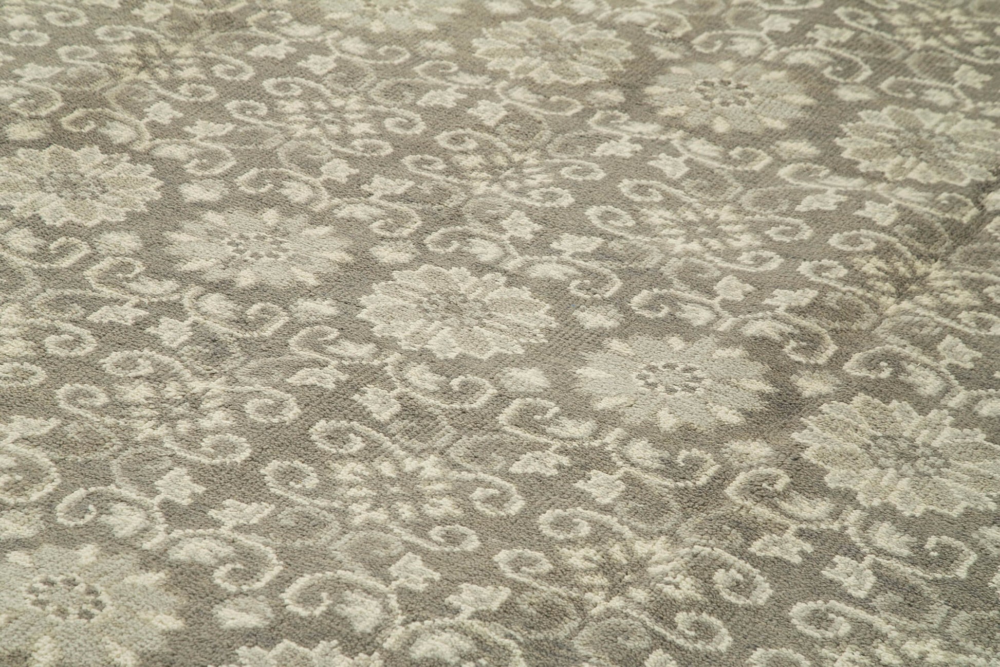 Tebriz Bej Klasik Pamuk Yün El Dokuma Halısı 304x417 Agacan