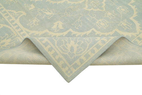 Tebriz Bej Klasik Pamuk Yün El Dokuma Halısı 270x364 Agacan