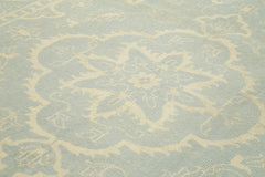 Tebriz Bej Klasik Pamuk Yün El Dokuma Halısı 271x363 Agacan