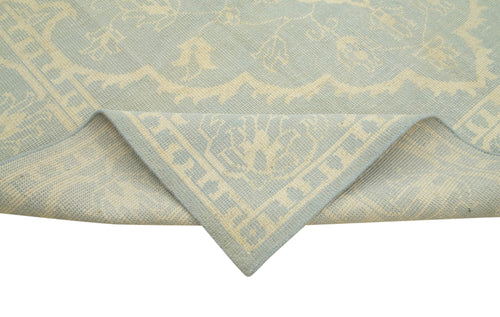 Tebriz Bej Klasik Pamuk Yün El Dokuma Halısı 270x362 Agacan