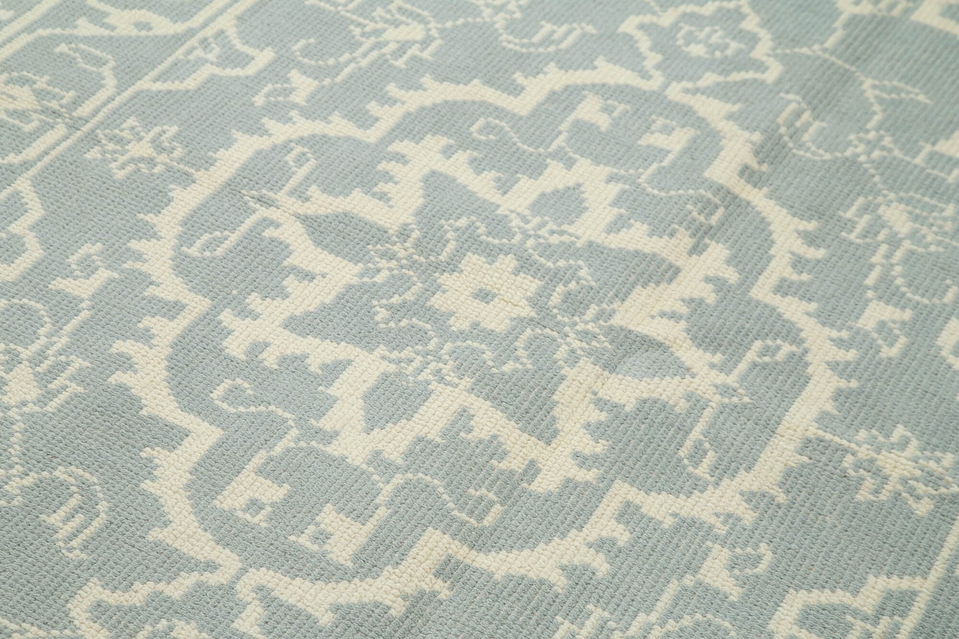 Tebriz Bej Klasik Pamuk Yün El Dokuma Halısı 155x244 Agacan