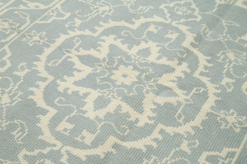 Tebriz Bej Klasik Pamuk Yün El Dokuma Halısı 155x244 Agacan