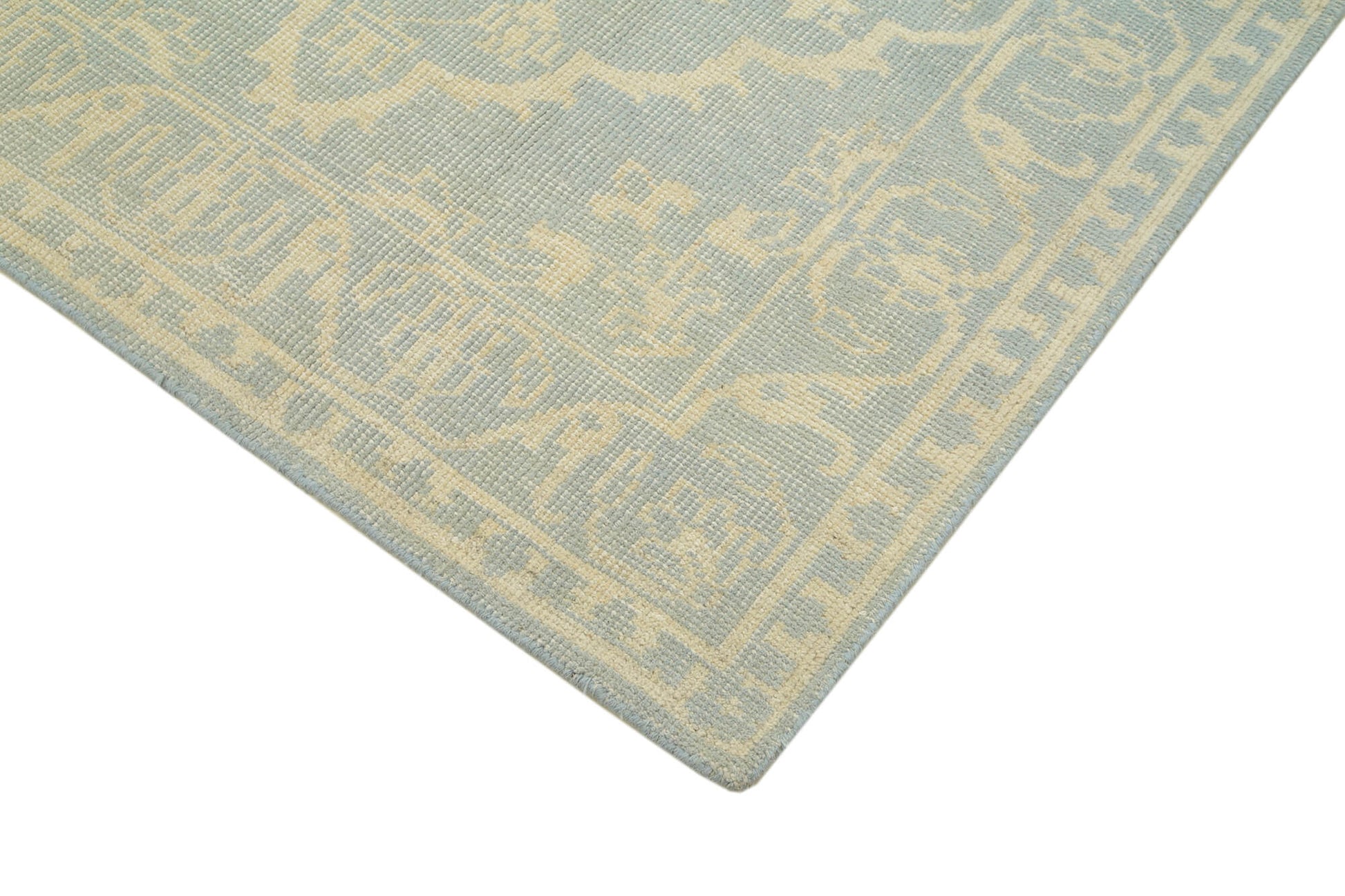 Tebriz Bej Klasik Pamuk Yün El Dokuma Halısı 151x240 Agacan