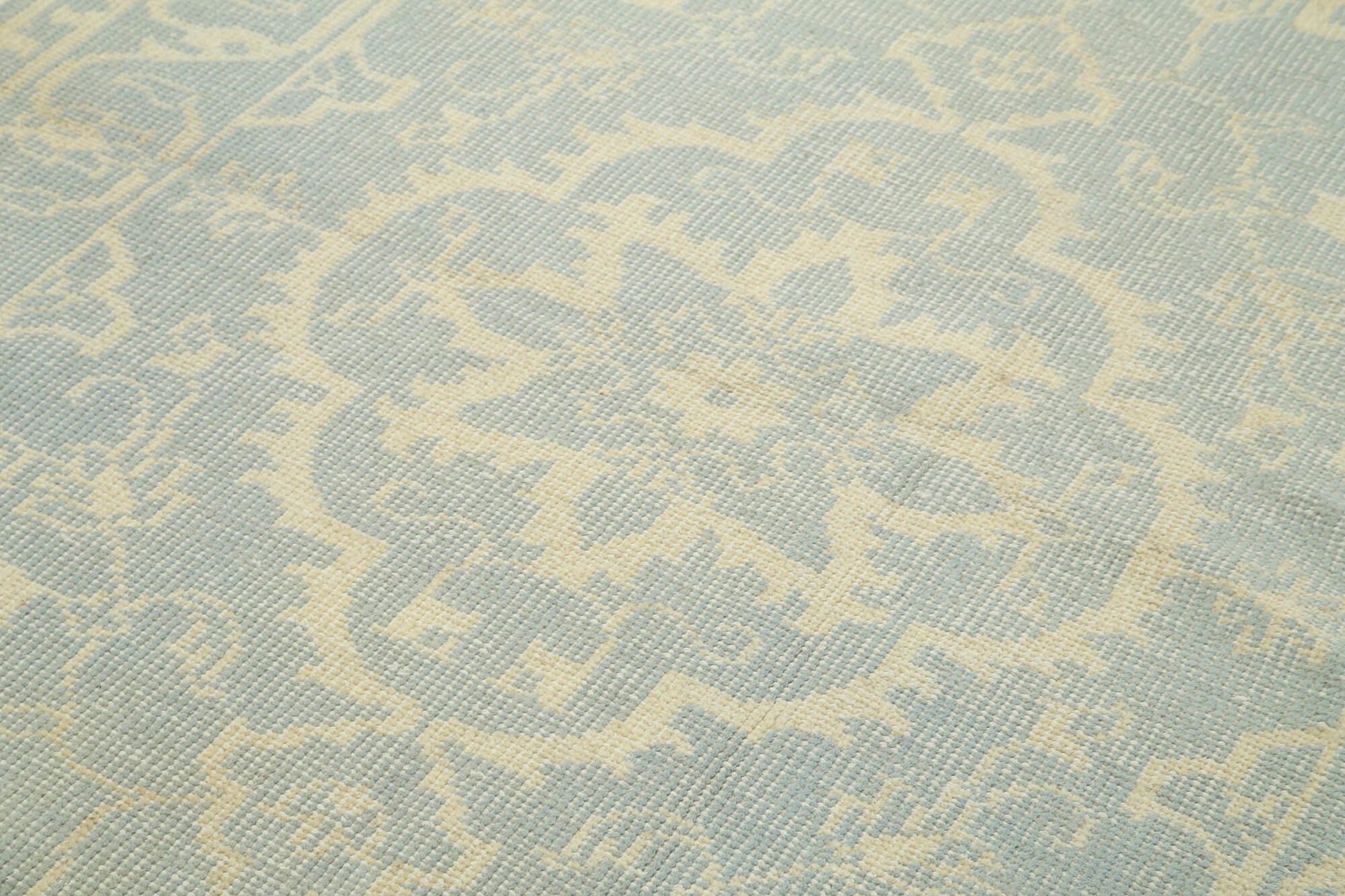 Tebriz Bej Klasik Pamuk Yün El Dokuma Halısı 151x240 Agacan