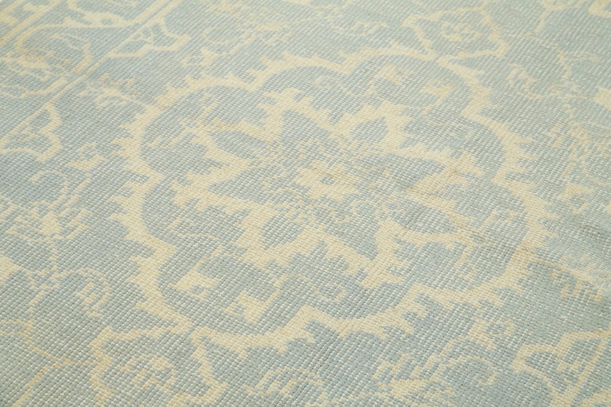 Tebriz Bej Klasik Pamuk Yün El Dokuma Halısı 151x240 Agacan