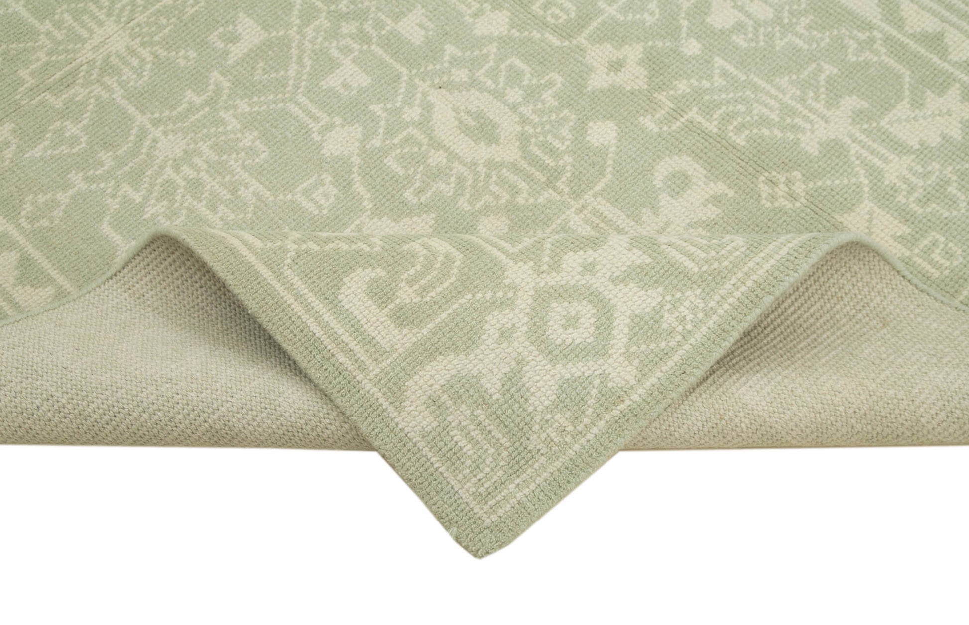 Tebriz Bej Klasik Pamuk Yün El Dokuma Halısı 152x245 Agacan