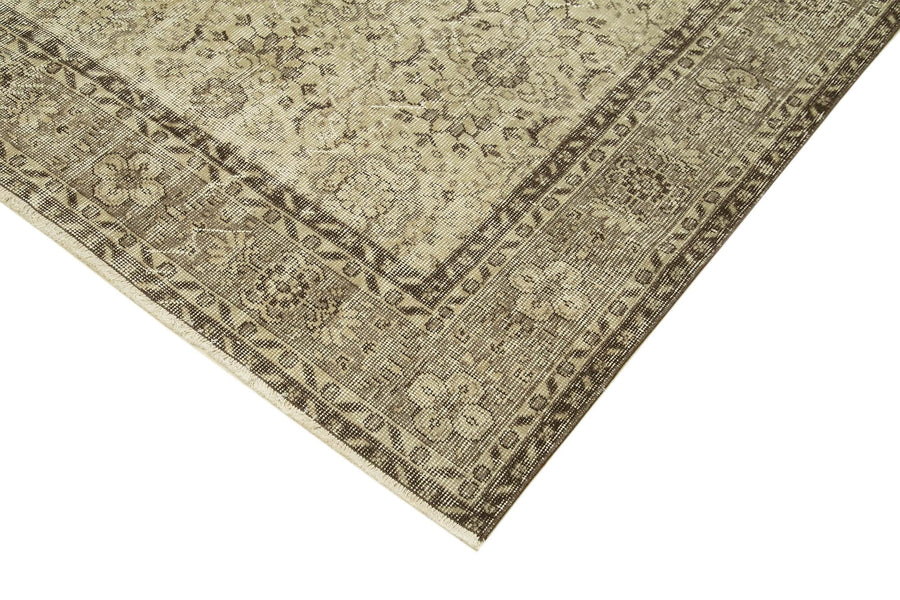 6 Metrekare El Dokuma Yün Halı Bej Kahverengi Detaylı 208x303 cm 39074 – Oturma odası kullanımı