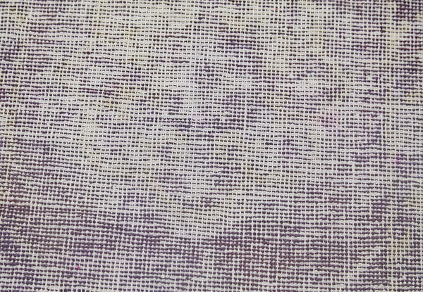 Overdyed Vintage Mor Eskitme Pamuk Yün El Dokuma Halısı 47x81 Agacan
