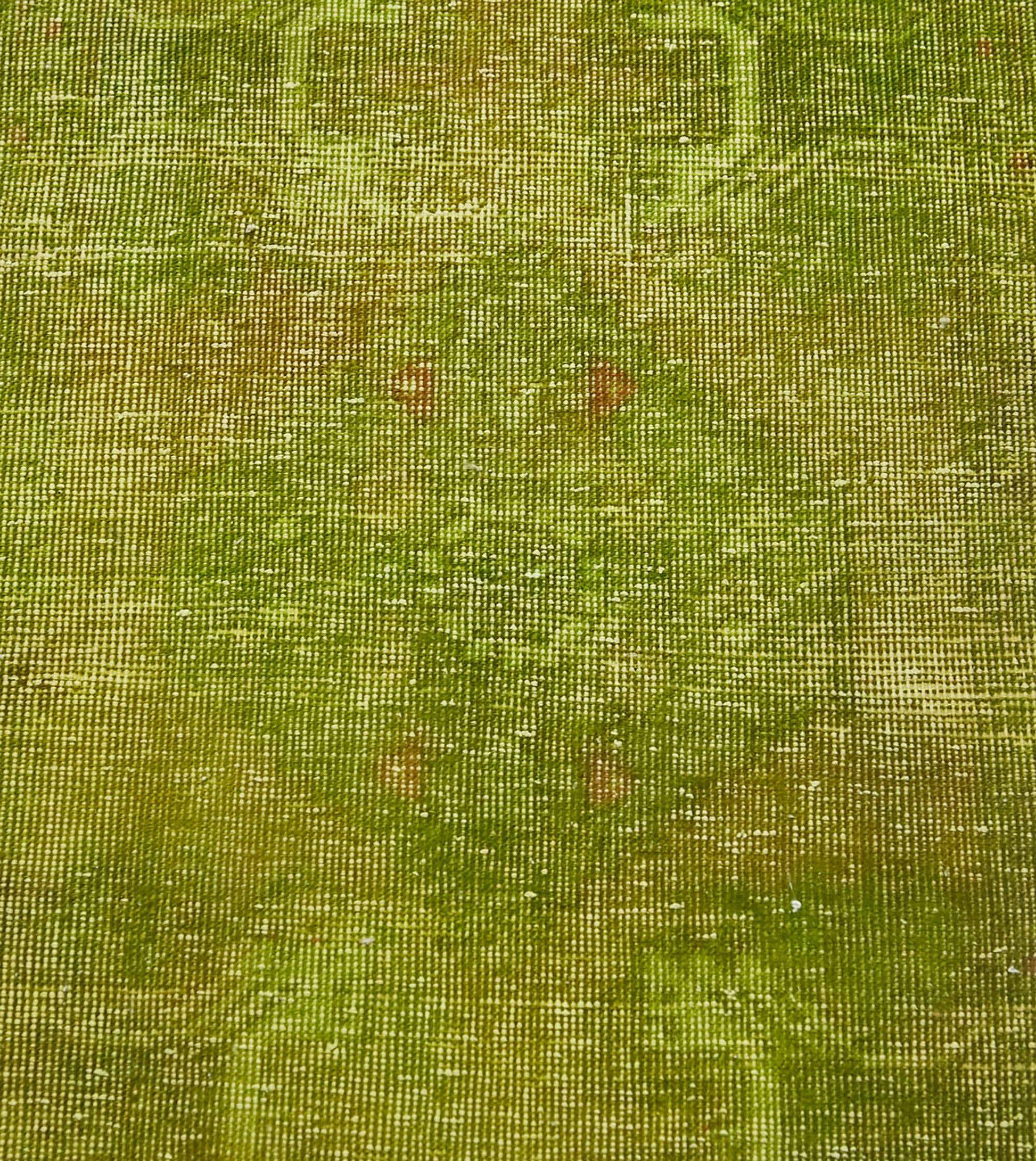 Overdyed Vintage Yeşil Eskitme Pamuk Yün El Dokuma Halısı 51x88 Agacan