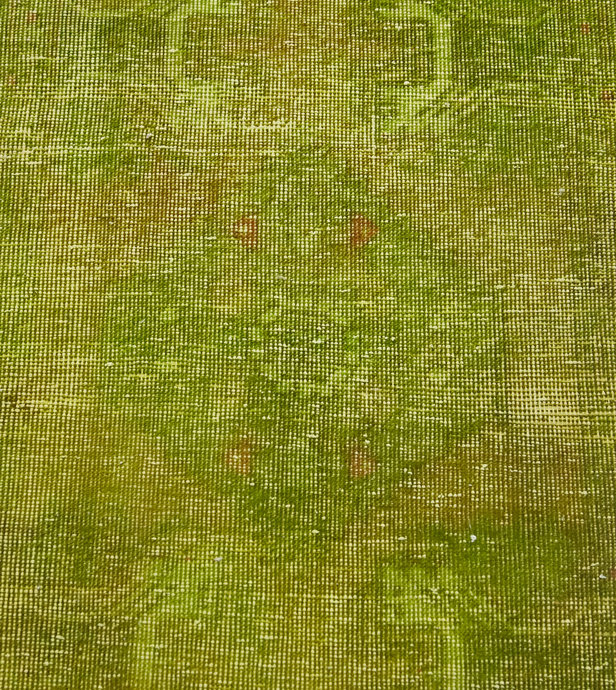 Overdyed Vintage Yeşil Eskitme Pamuk Yün El Dokuma Halısı 51x88 Agacan