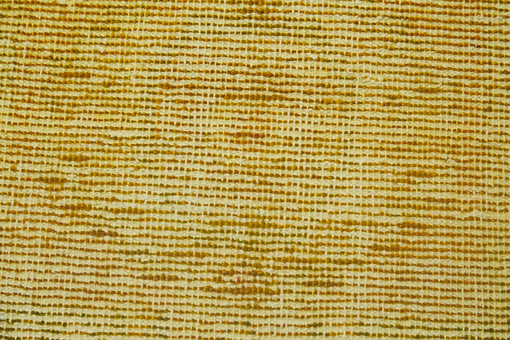 Overdyed Vintage Sarı Eskitme Pamuk Yün El Dokuma Halısı 45x77 Agacan