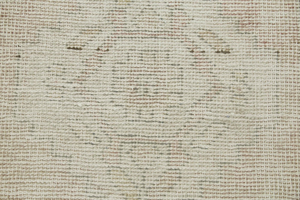 Overdyed Vintage Bej Eskitme Pamuk Yün El Dokuma Halısı 48x82 Agacan