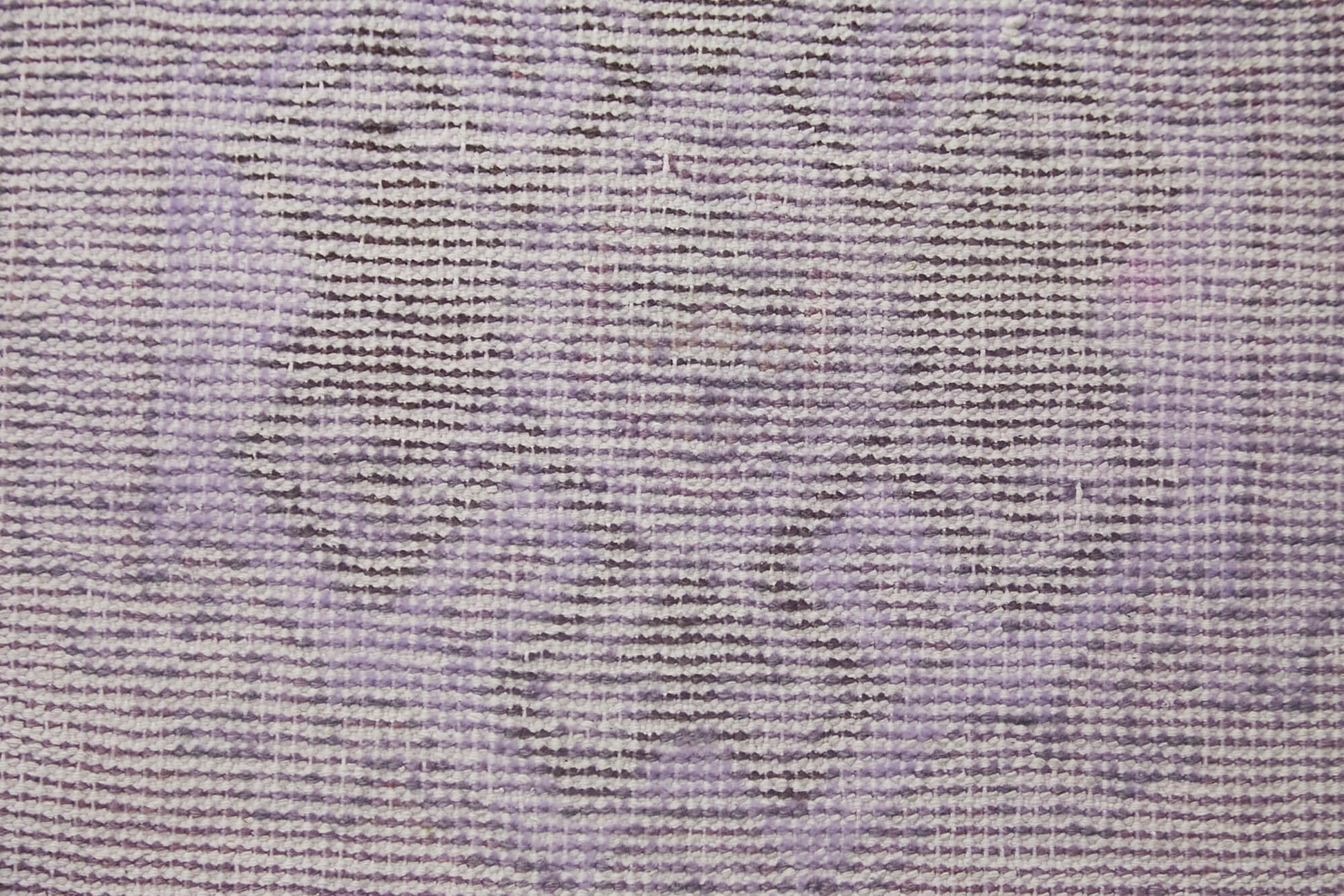 Overdyed Vintage Mor Eskitme Pamuk Yün El Dokuma Halısı 48x98 Agacan