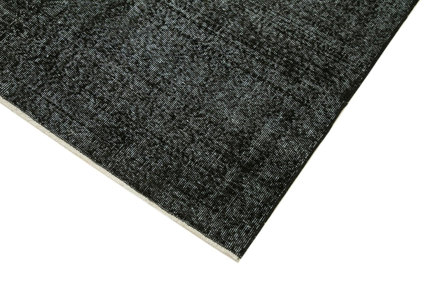 Soyut Desenli Antrasit El Dokuma Halı Overdyed 169x255 cm 39400 – Salon kullanımı