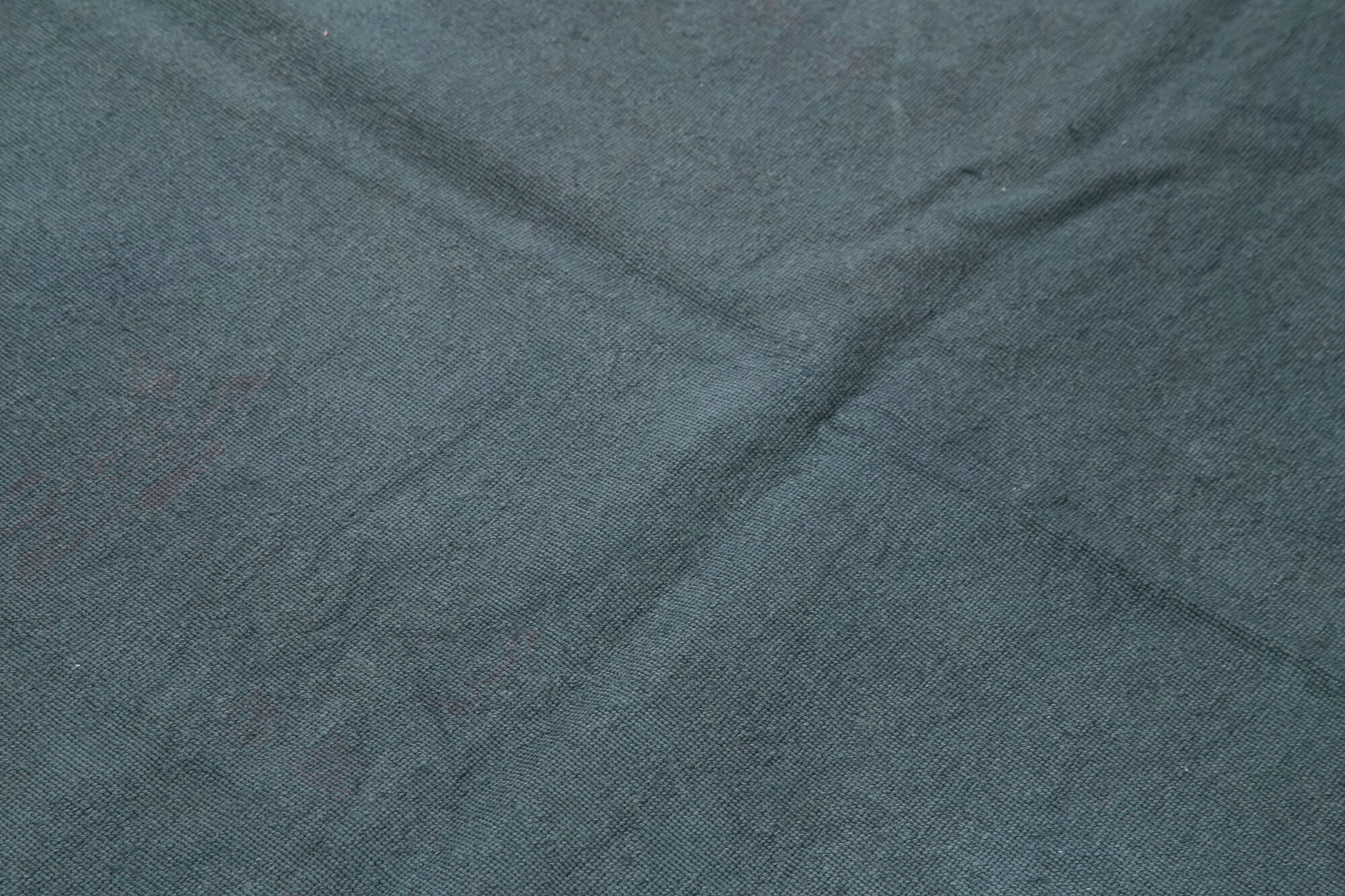 Needlepoint Gri Çiçekli Pamuk Yün El Dokuma Halısı 135x194 Agacan