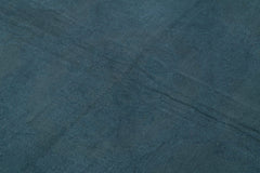 Needlepoint Mavi Çiçekli Pamuk Yün El Dokuma Halısı 164x244 Agacan