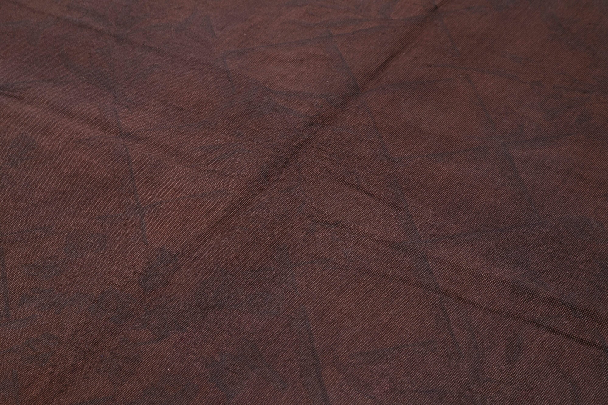 Needlepoint Mor Çiçekli Pamuk Yün El Dokuma Halısı 173x233 Agacan