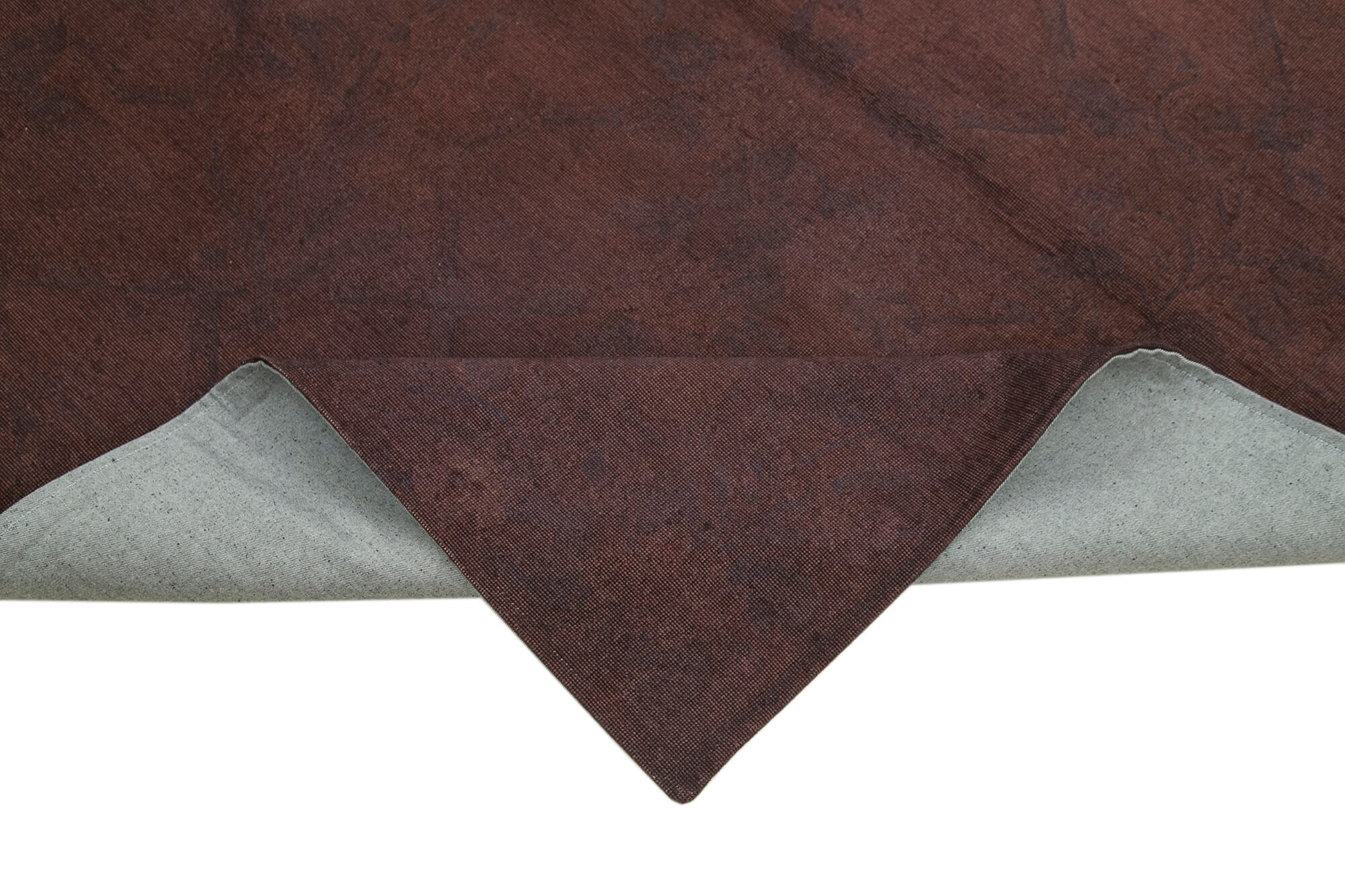 Needlepoint Mor Çiçekli Pamuk Yün El Dokuma Halısı 173x233 Agacan