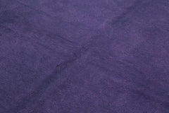 Needlepoint Mor Çiçekli Pamuk Yün El Dokuma Halısı 169x258 Agacan