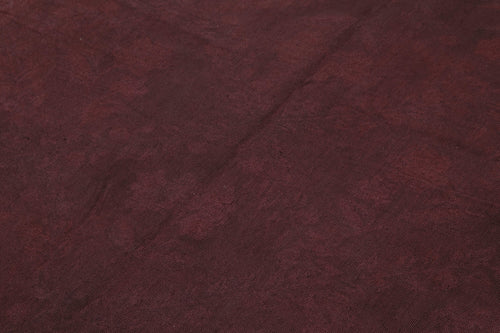 Needlepoint Mor Çiçekli Pamuk Yün El Dokuma Halısı 166x258 Agacan