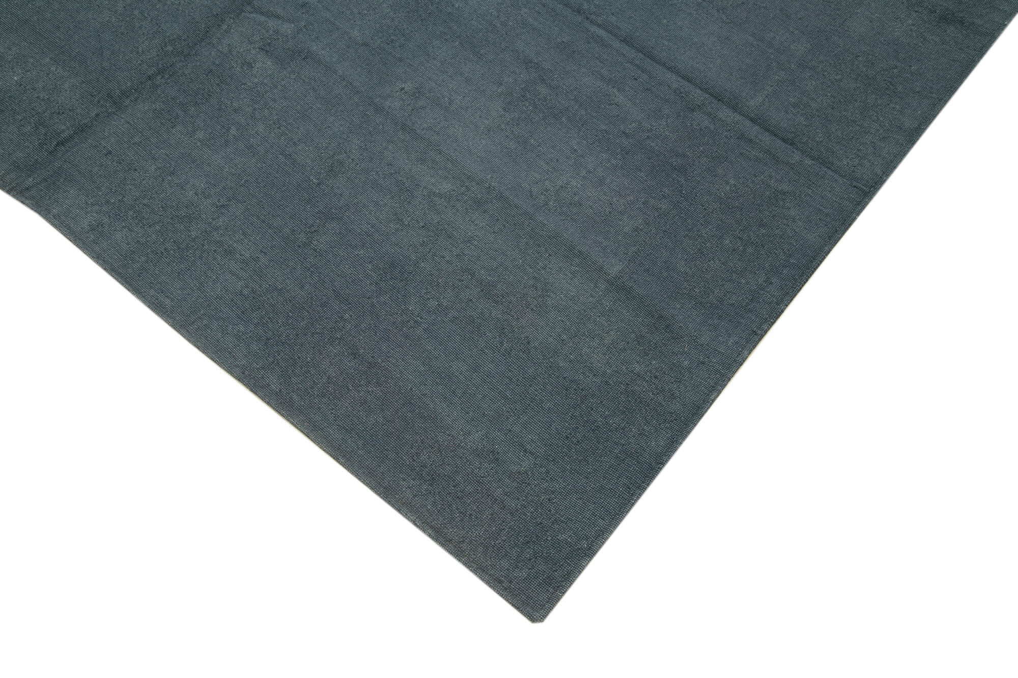 Needlepoint Gri Çiçekli Pamuk Yün El Dokuma Halısı 171x248 Agacan