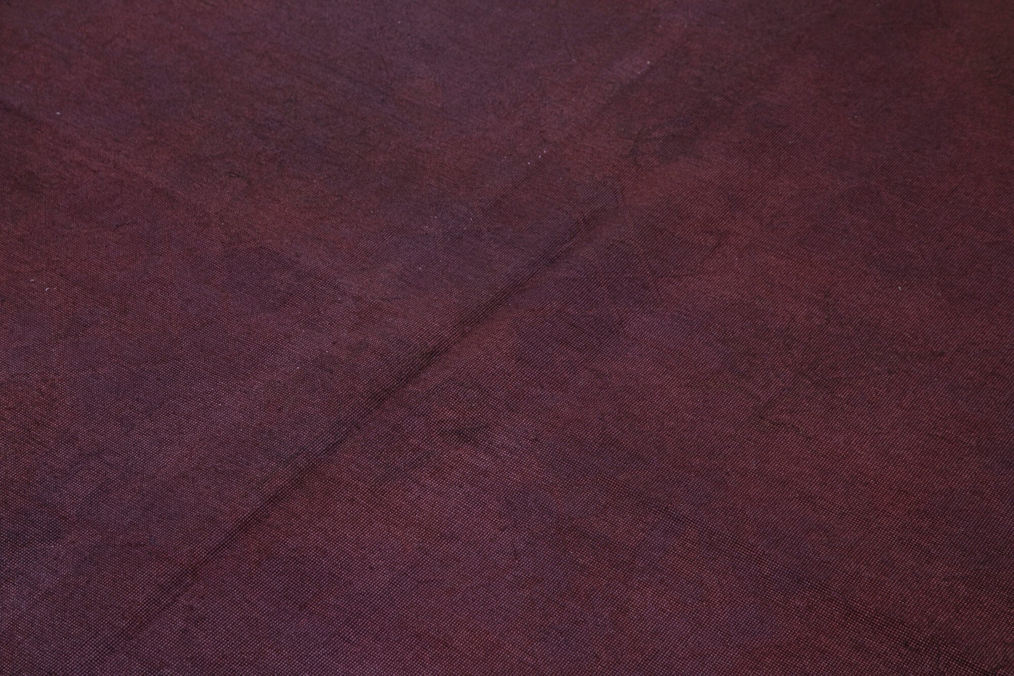 Needlepoint Fuşya Çiçekli Pamuk Yün El Dokuma Halısı 167x239 Agacan