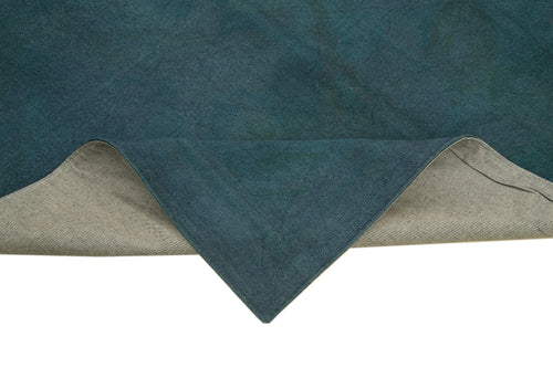 Needlepoint Gri Çiçekli Pamuk Yün El Dokuma Halısı 169x240 Agacan