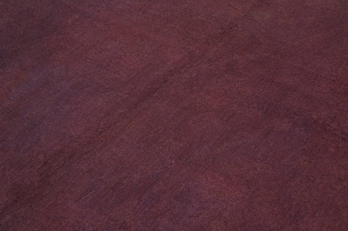 Needlepoint Kahverengi Çiçekli Pamuk Yün El Dokuma Halısı 168x256 Agacan