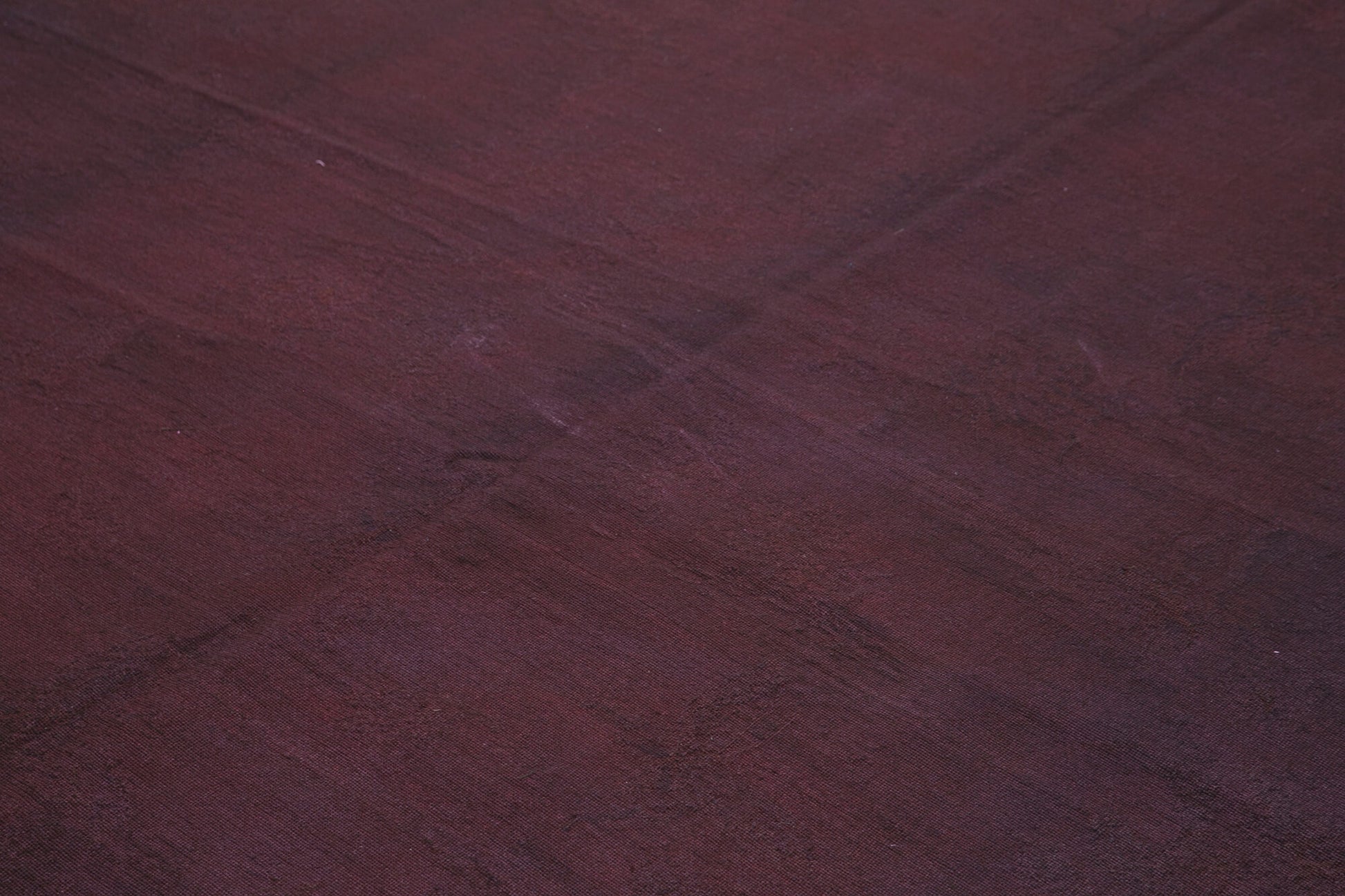 Needlepoint Kahverengi Çiçekli Pamuk Yün El Dokuma Halısı 224x259 Agacan