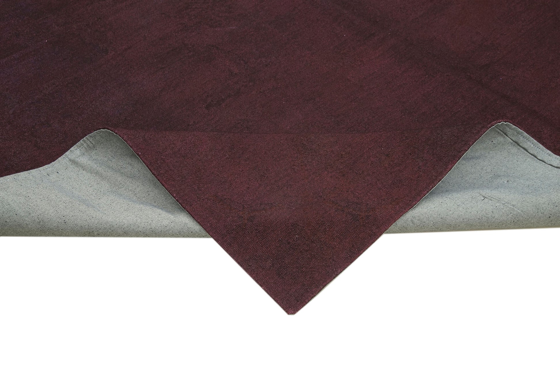 Needlepoint Kahverengi Çiçekli Pamuk Yün El Dokuma Halısı 224x259 Agacan