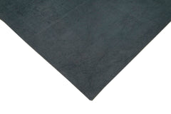 Needlepoint Mavi Çiçekli Pamuk Yün El Dokuma Halısı 222x283 Agacan