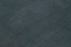 Needlepoint Mavi Çiçekli Pamuk Yün El Dokuma Halısı 222x283 Agacan