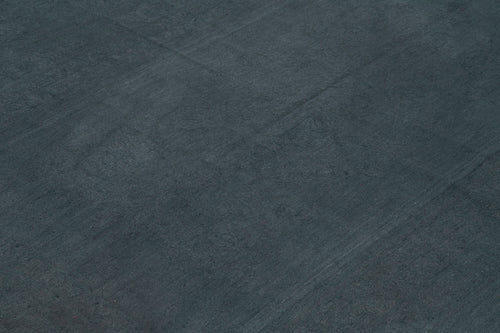 Needlepoint Mavi Çiçekli Pamuk Yün El Dokuma Halısı 222x283 Agacan