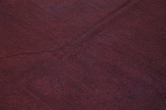 Needlepoint Kahverengi Çiçekli Pamuk Yün El Dokuma Halısı 223x267 Agacan