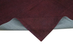 Needlepoint Kahverengi Çiçekli Pamuk Yün El Dokuma Halısı 223x267 Agacan