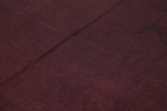 Needlepoint Kahverengi Çiçekli Pamuk Yün El Dokuma Halısı 217x276 Agacan