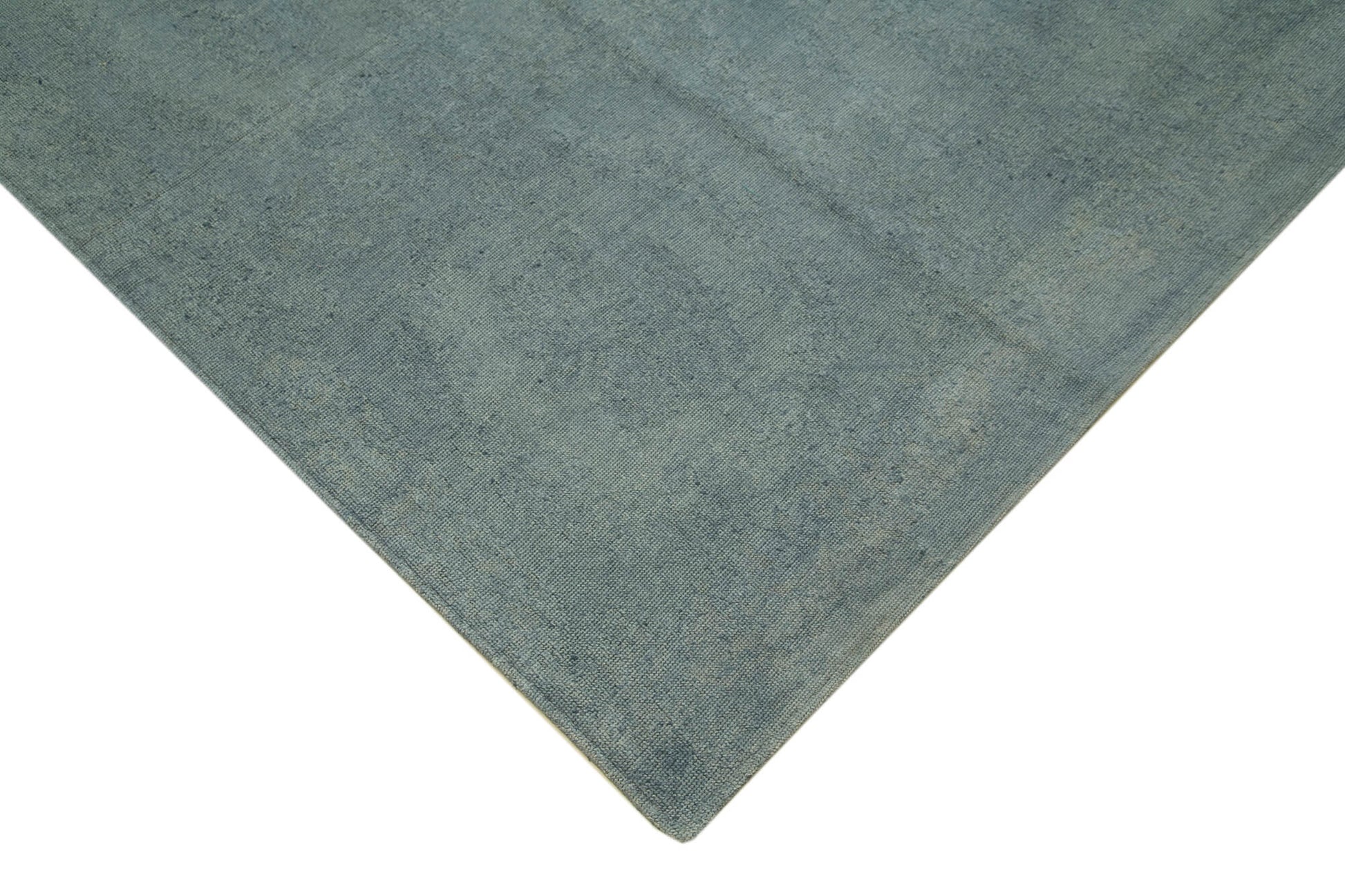 Needlepoint Gri Çiçekli Pamuk Yün El Dokuma Halısı 292x337 Agacan