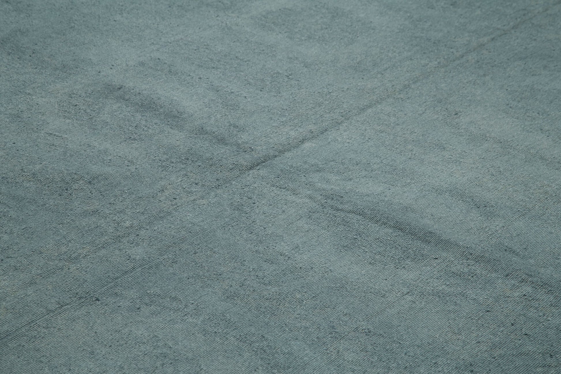 Needlepoint Gri Çiçekli Pamuk Yün El Dokuma Halısı 292x337 Agacan