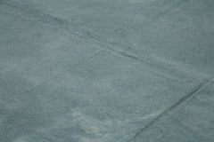 Needlepoint Gri Çiçekli Pamuk Yün El Dokuma Halısı 291x380 Agacan