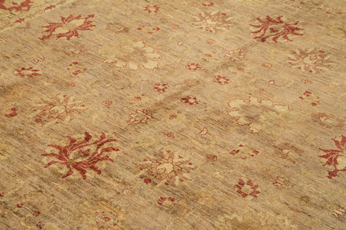 Tebriz Bej Klasik Pamuk Yün El Dokuma Halısı 243x321 Agacan