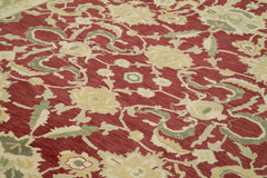 Tebriz Bej Klasik Pamuk Yün El Dokuma Halısı 268x350 Agacan