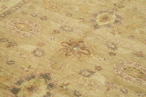 Tebriz Bej Klasik Pamuk Yün El Dokuma Halısı 189x270 Agacan