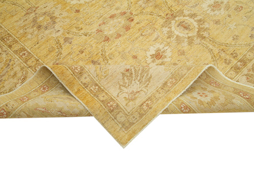 Tebriz Bej Klasik Pamuk Yün El Dokuma Halısı 220x314 Agacan