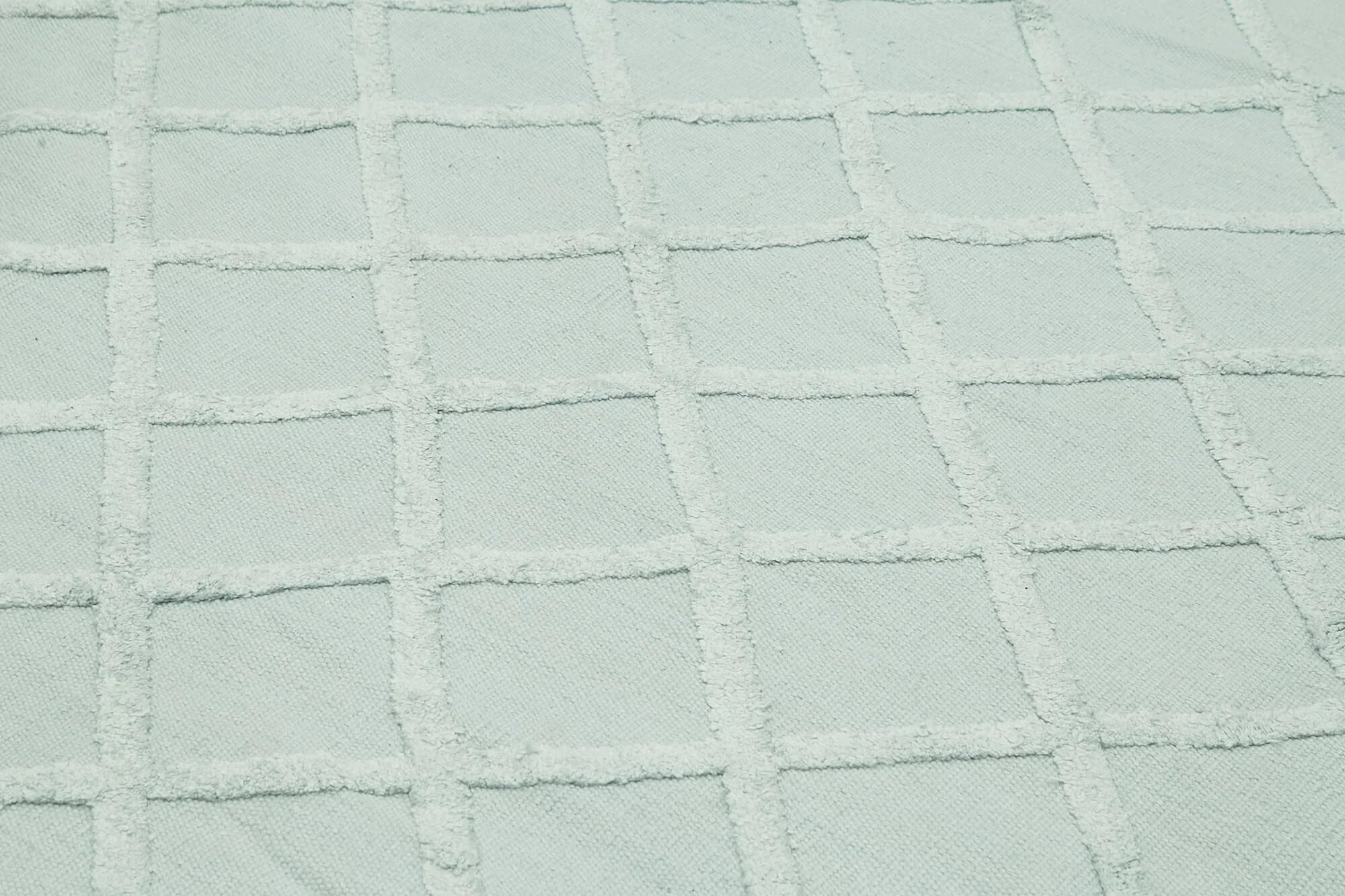 Nepal Geometric Mavi Geometrik Yün Pamuk El Dokuma Halısı 274x366 Agacan