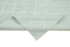 Nepal Geometric Mavi Geometrik Yün Pamuk El Dokuma Halısı 274x366 Agacan