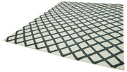 Nepal Geometric Bej Geometrik Yün Pamuk El Dokuma Halısı 274x366 Agacan