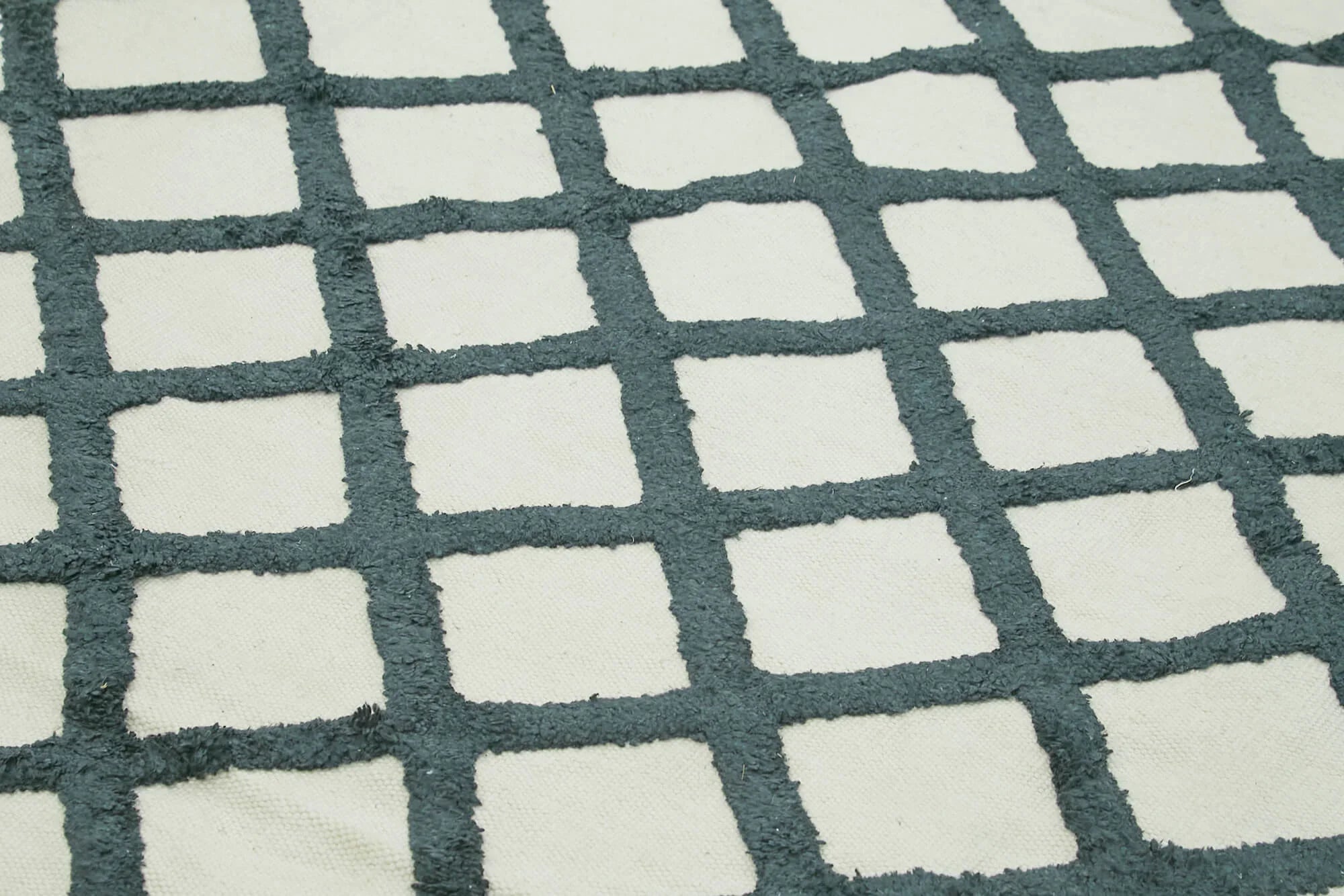 Nepal Geometric Bej Geometrik Yün Pamuk El Dokuma Halısı 274x366 Agacan