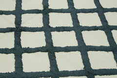 Nepal Geometric Bej Geometrik Yün Pamuk El Dokuma Halısı 246x305 Agacan