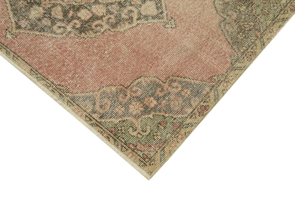 Zile Bej Eskitme Pamuk Yün El Dokuma Halısı 114x345 Agacan